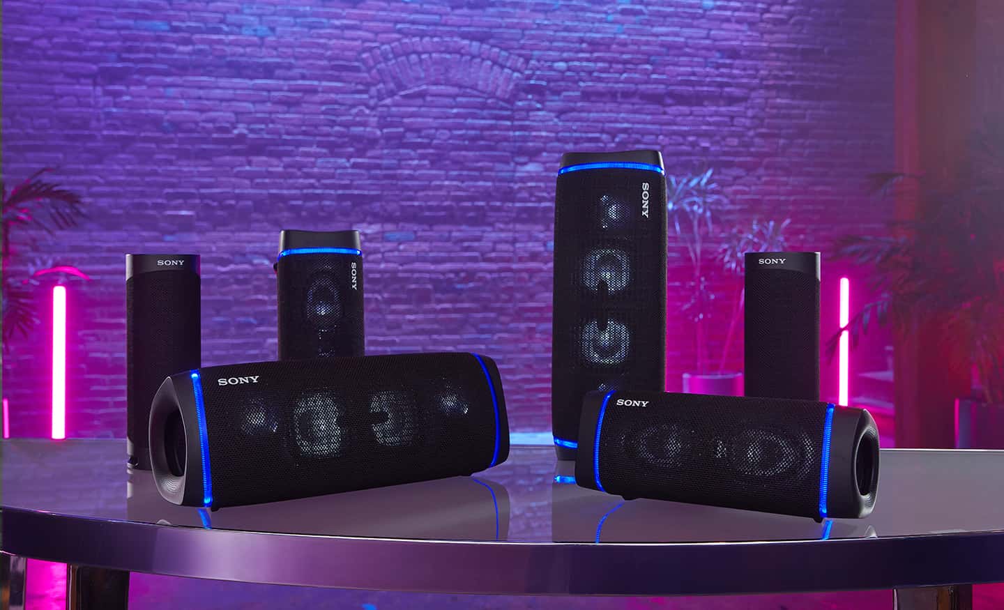 %name Sony Debut Next Gen EXTRA BASS Speakers With Lights