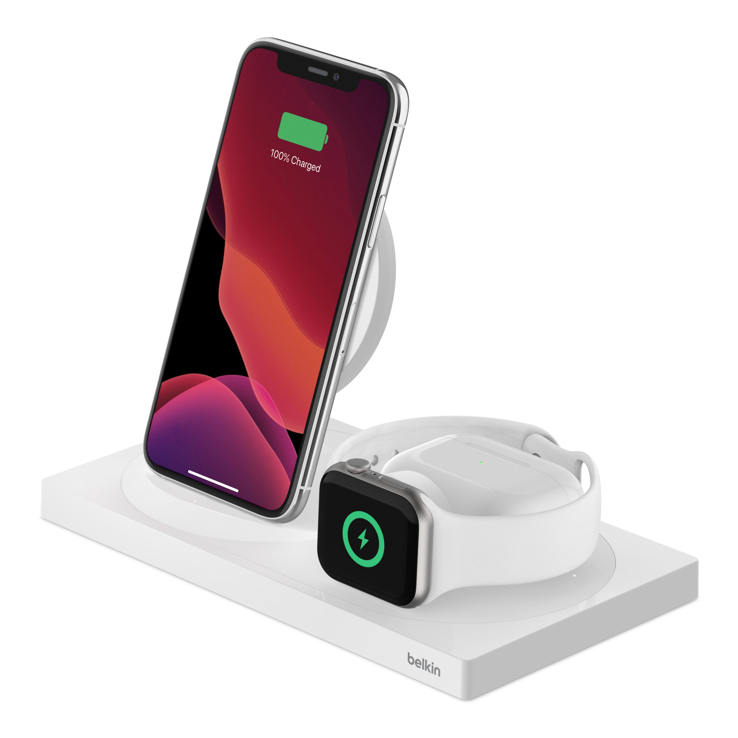 3.4 3in1 product1 scaled Belkin Launch Portable Wireless Charging & Reusable Screen Protection For Apple