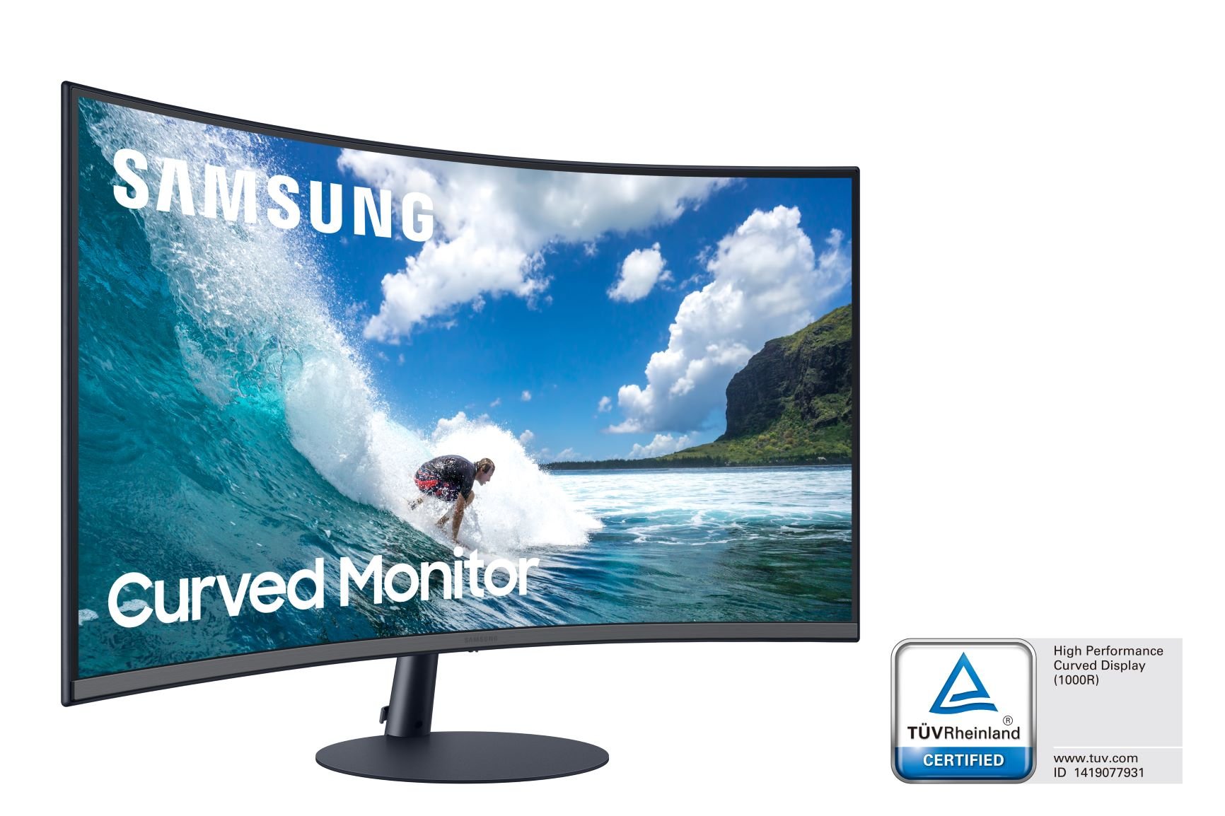 LC32T590FDUXEN 026 Award1 Black 1 Review: Samsung’s Curved CT55 Monitor Is Much Easier On The Eyes