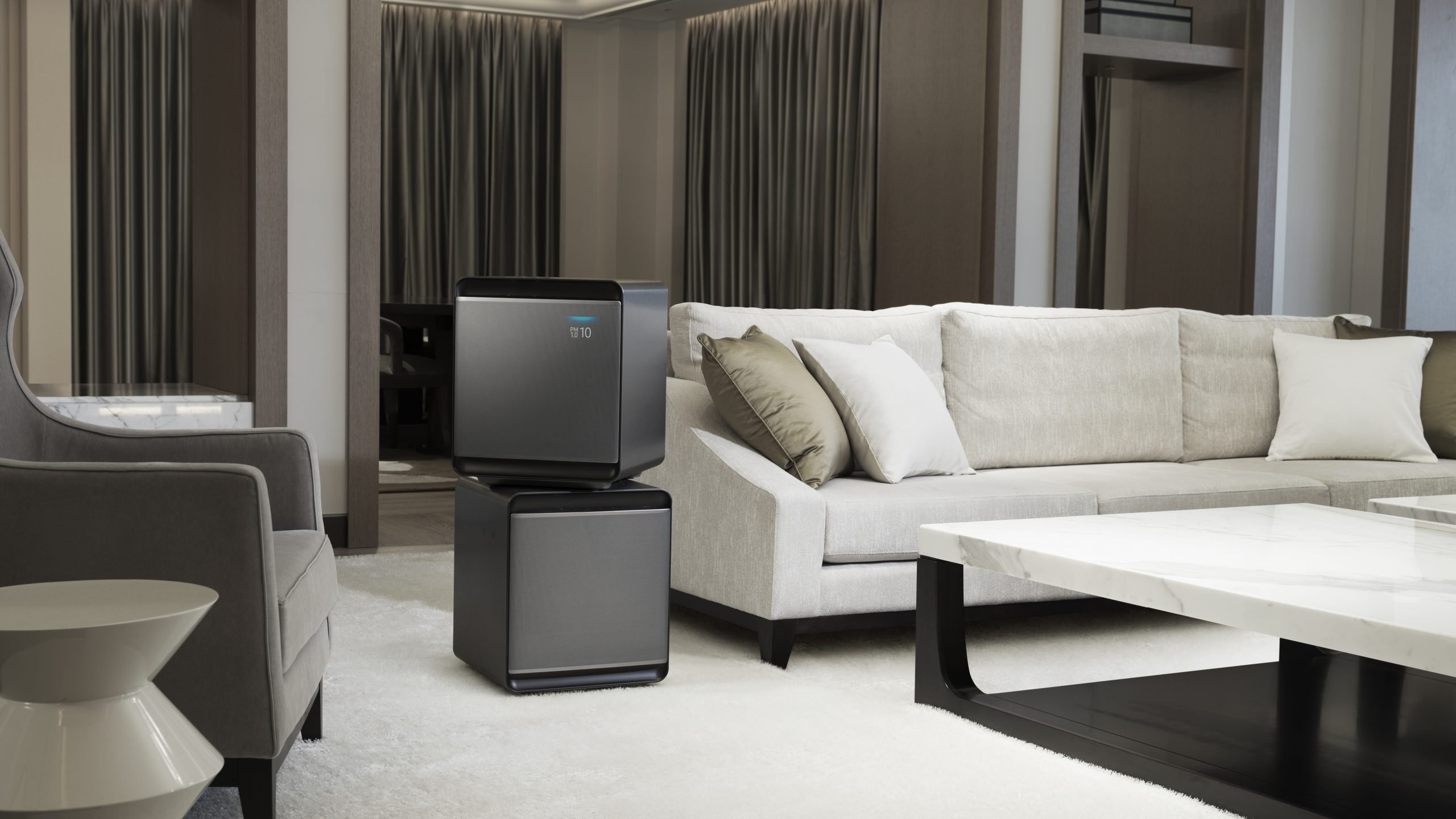 AX9500 Air Purifier Samsung 2 scaled Samsung Launch Air Purifiers That Can Capture 99.97% Of Dust, Bacteria & Allergens