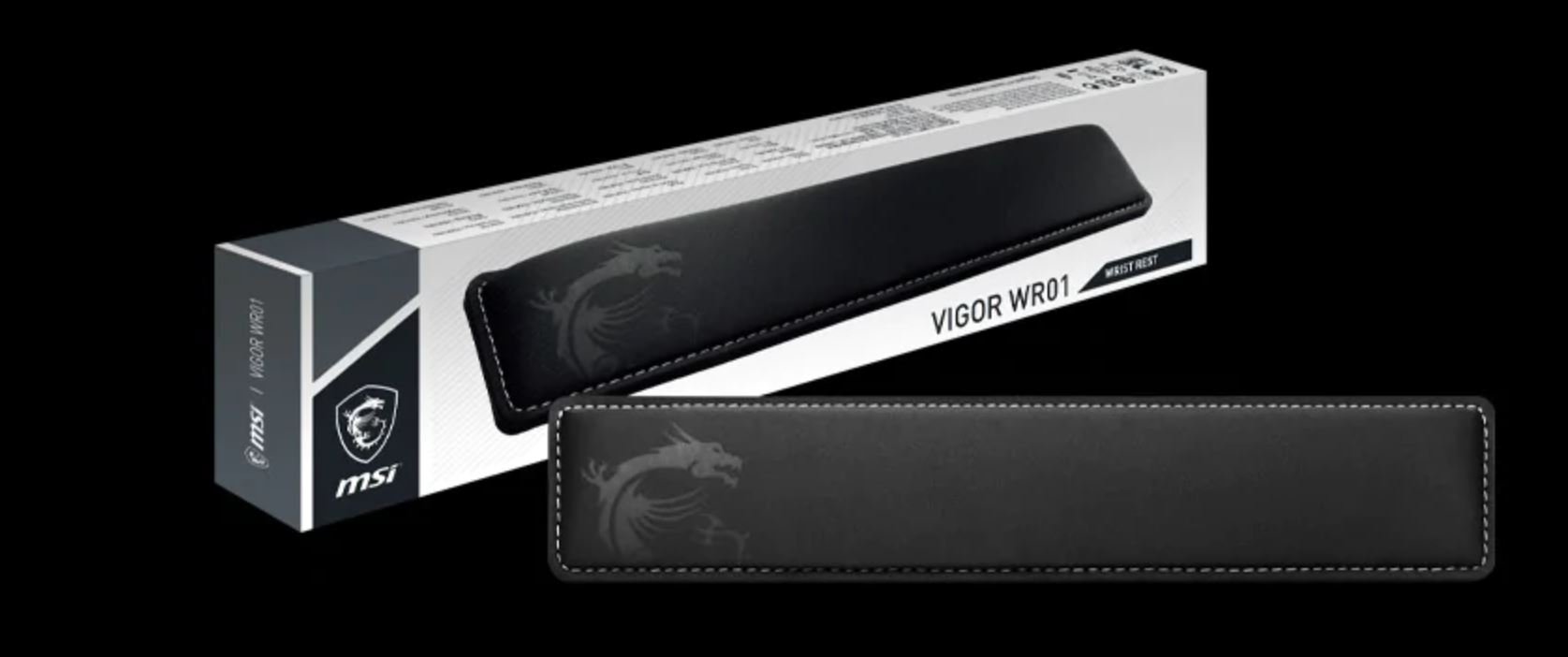 Gaming Write Rest VIGOR WR01 MSI Release New Gaming Accessories: Keyboard, Mouse & Wrist Rest