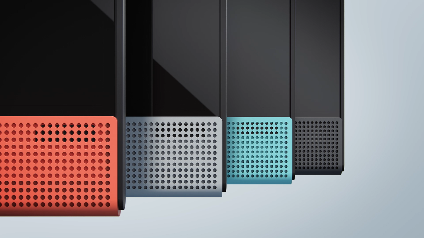 Colour shot EXCLUSIVE: Loewe Launch We.by Loewe Brand Of Speakers Headphones & New We.TVs With Built In Soundbars