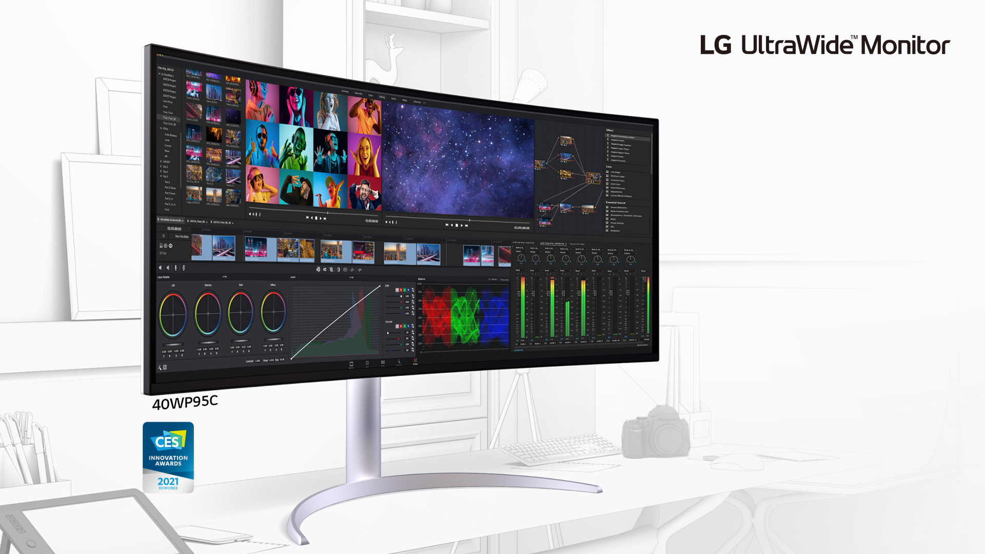 New LG Ultra Monitor UltraWide CES 2021: LGs New Ultra Monitors Offer Next Level Display Quality