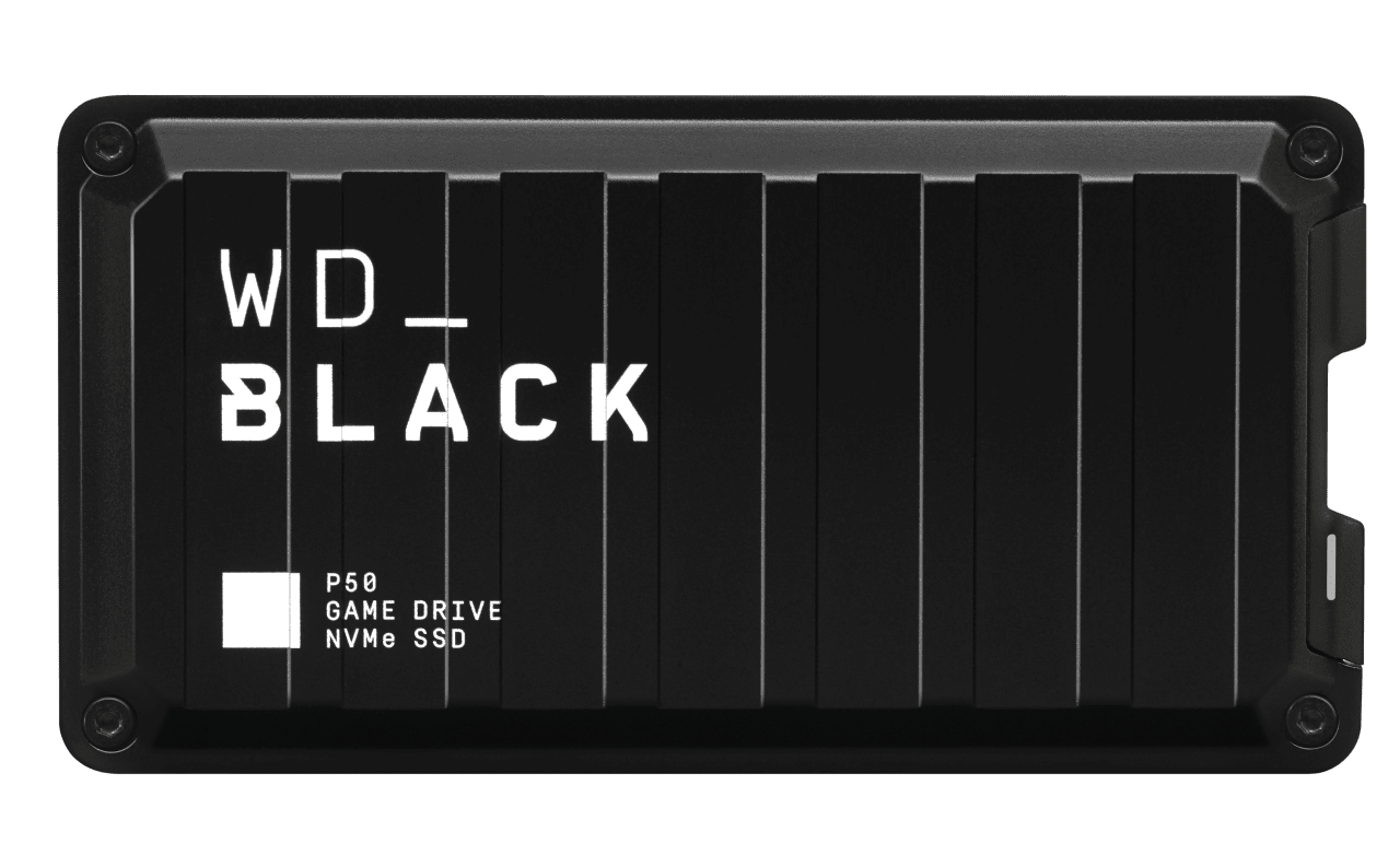 wd black p50 game drive usb 3 2 ssd front.png.thumb .1280.1280 e1610413473994 CES 2021: Western Digital Expands Consumer SSDs To 4GB