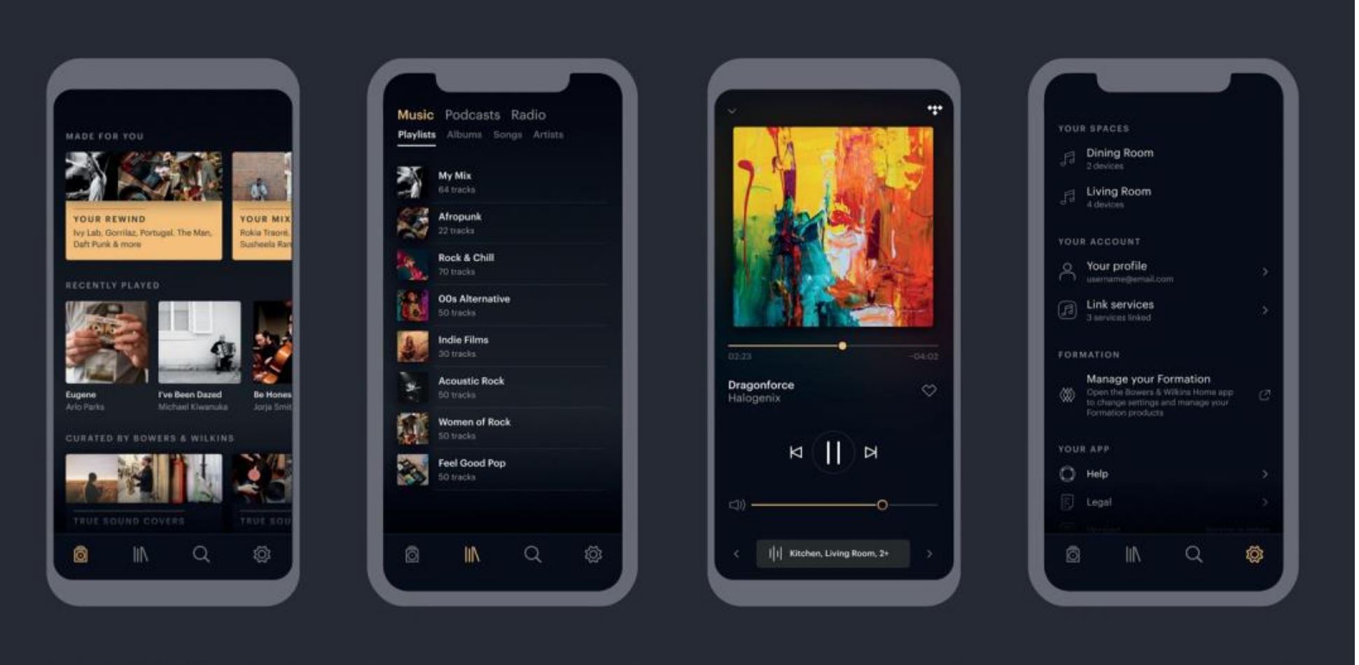 Bowers & Wilkins Releases New Music Streaming App