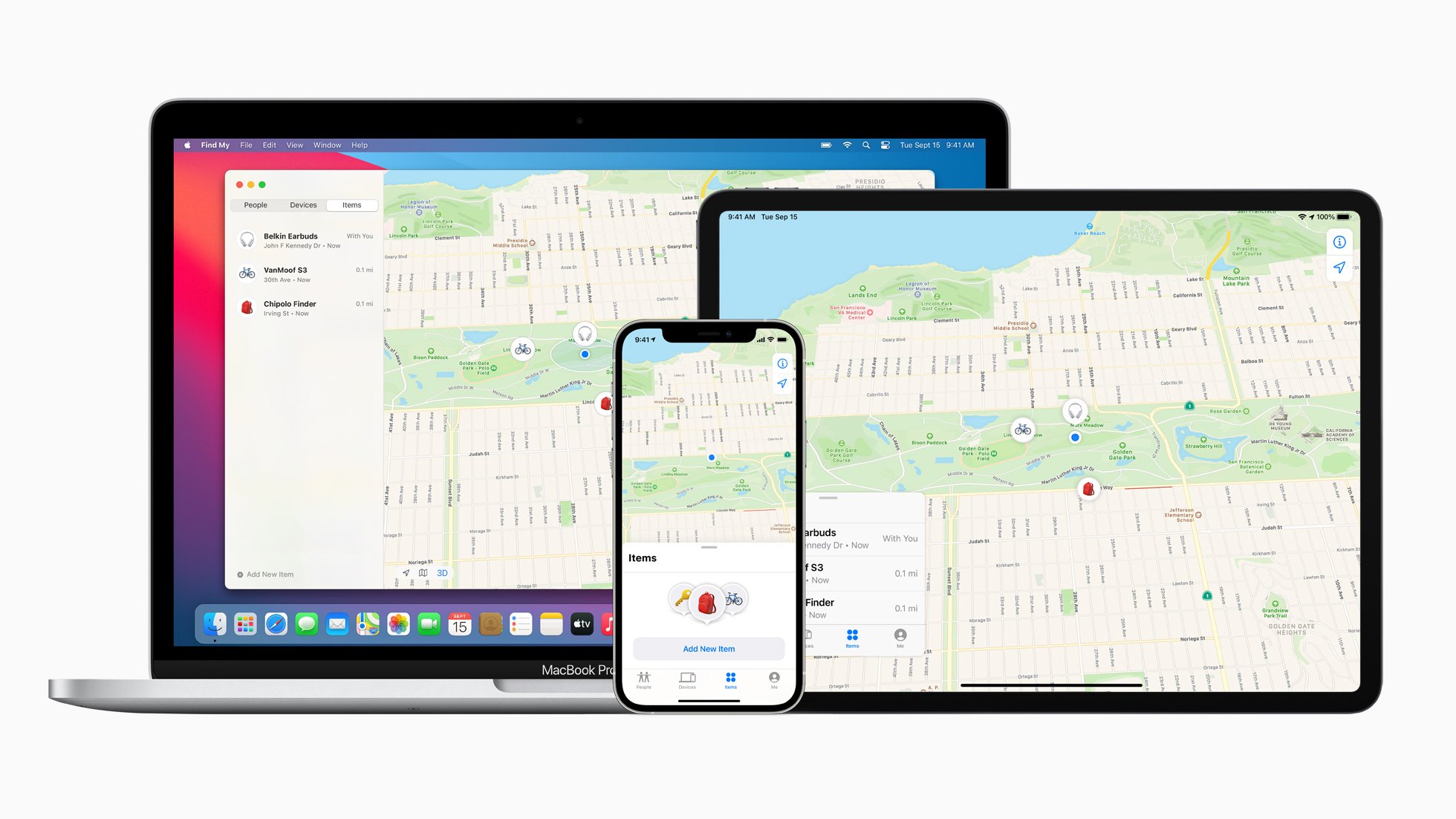 Apple find my network now offers new third party finding experiences macbookpro ipadpro iphone12pro 040721 Google Prepares To Launch Its Device Tracking Network
