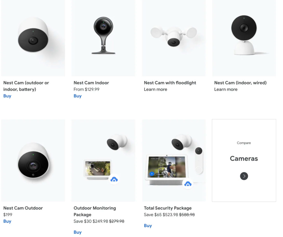 Screen Shot 2021 08 04 at 11.22.53 am Google Leaked Its Own Nest Security Cameras