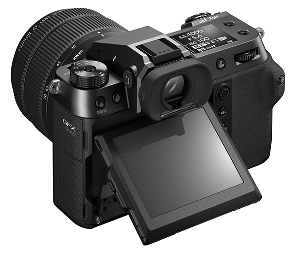 GFX50SII back diagonal LCDtilt low angle Fujifilm Shows Off New Affordable Camera