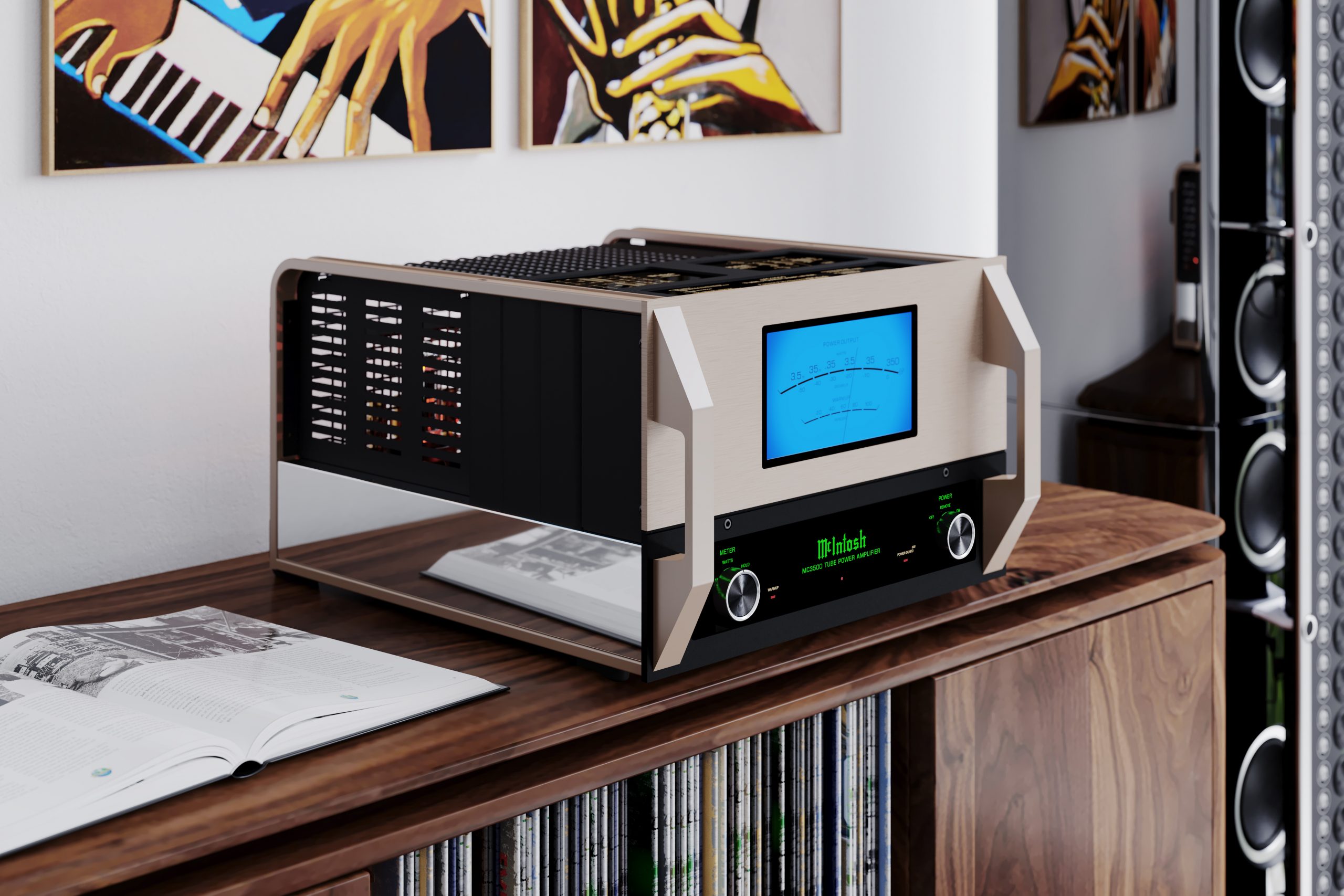 McIntosh Reimagine Classic Woodstock Tube Amplifier