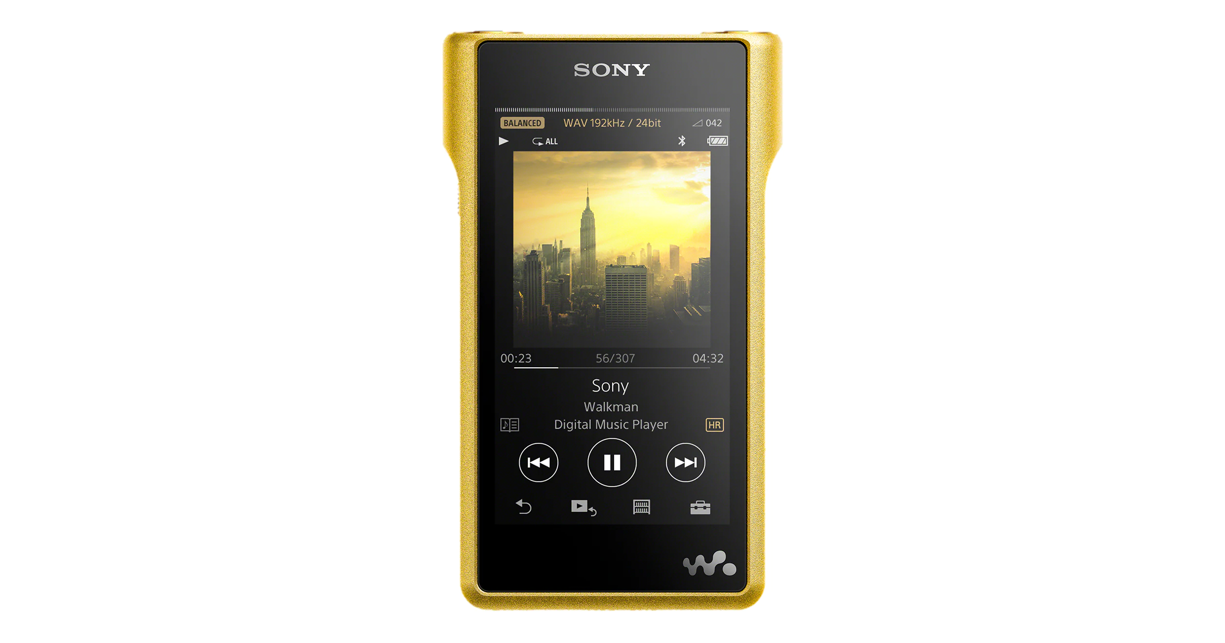 Sony Bring The Bling With Gold Walkman