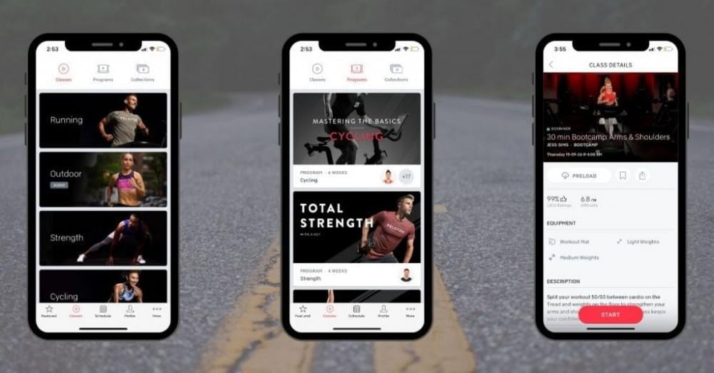Peloton Revamps Workout App channelnews