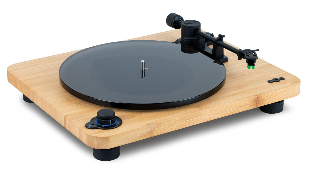 house of marley em jt010 angle view House of Marley’s New Turntable Has Bluetooth Connectivity