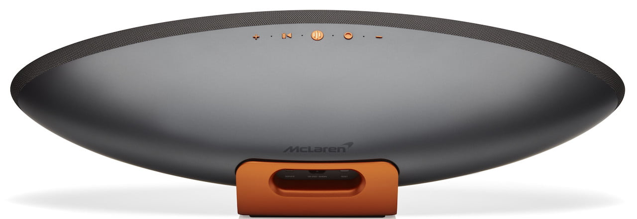 Bowers Wilkins Unveils Zeppelin McLaren Edition Wireless Speaker back Bowers & Wilkins Launches Special McLaren Wireless Speaker