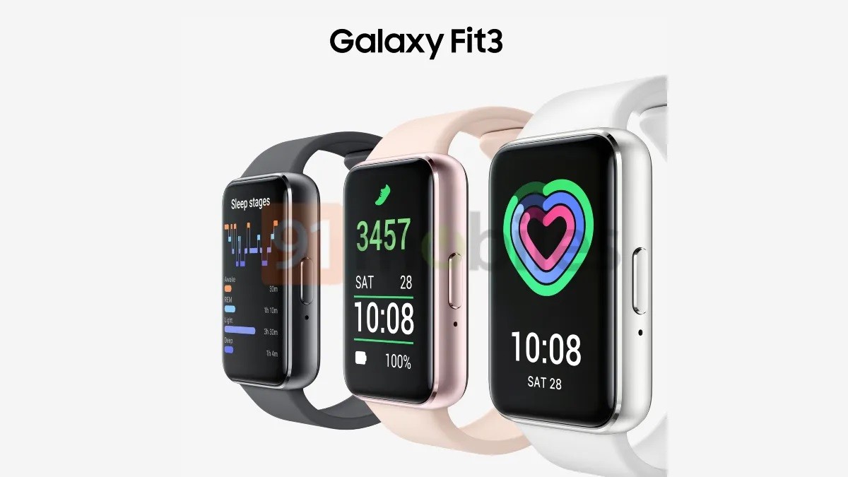 Leaked Images Reveal Colours Of Samsung’s Galaxy Fit3