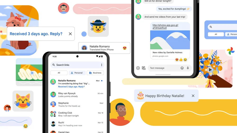 %name Latest Google Messages Update Brings Various New Features