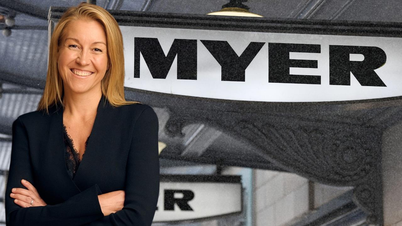 Former Qantas executive Olivia Wirth was appointed Myer executive chairwoman last month