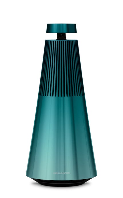 Bang & Olufsen Reveals Limited Edition Wireless Earbuds & Speaker bang olufsen beosound 2 gen atelier northern sky turquoise Bang & Olufsen Reveals Limited Edition Wireless Earbuds & Speaker