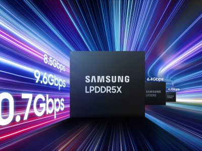 Samsung LPDDR5X DRAM chip (Image: Sourced from Samsung Newsroom)