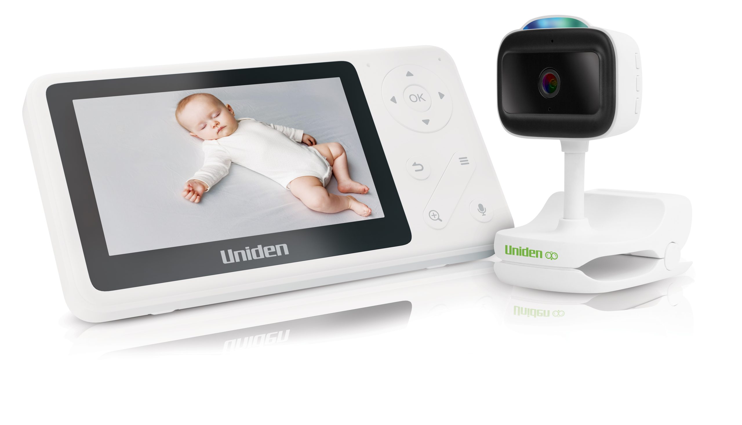 The Uniden BW4501 4.3” Baby Monitor and Clamp Camera 