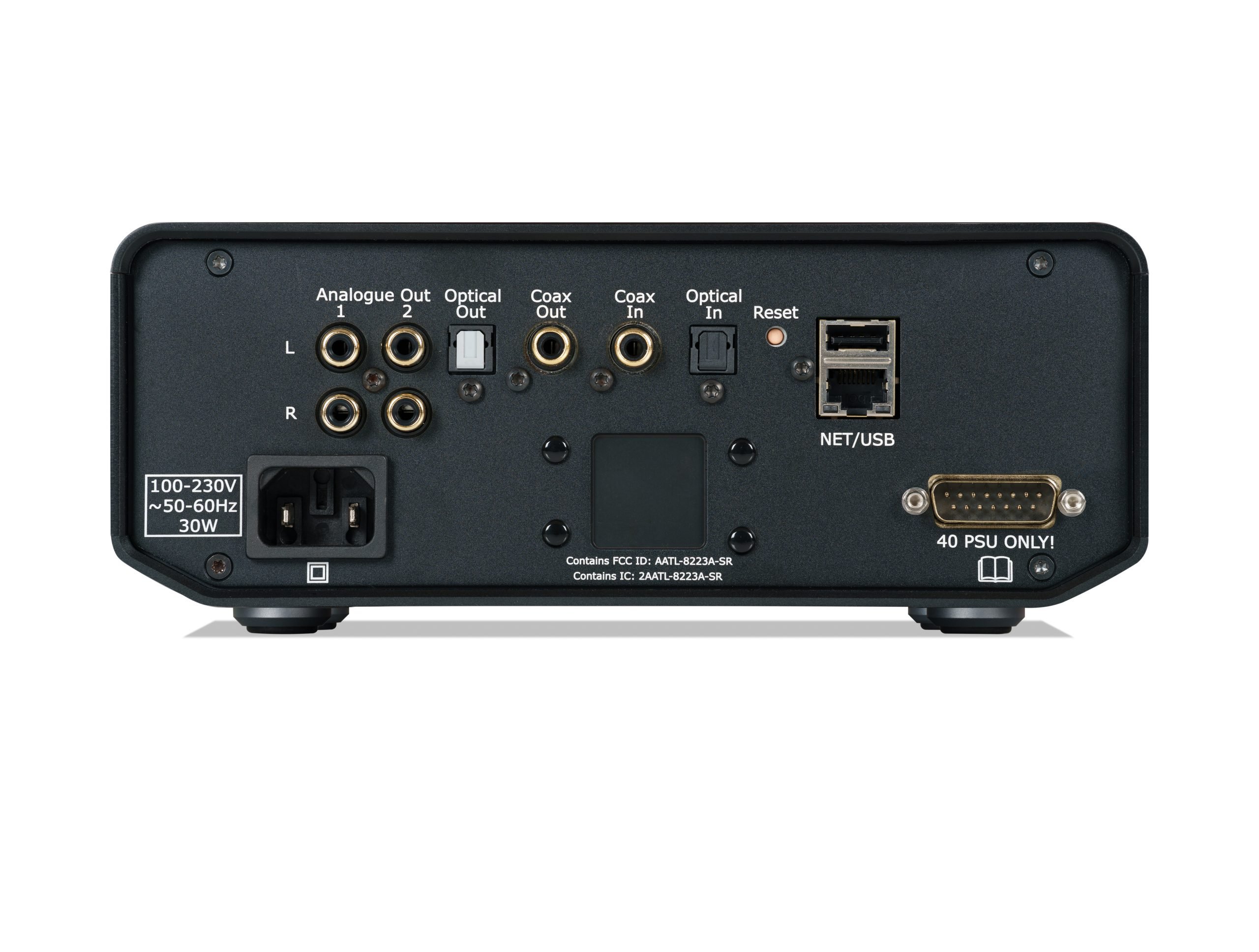 CYRUS 40 ST Connection Panel scaled Cyrus Audio Debuts New Compact Premium Audio Range