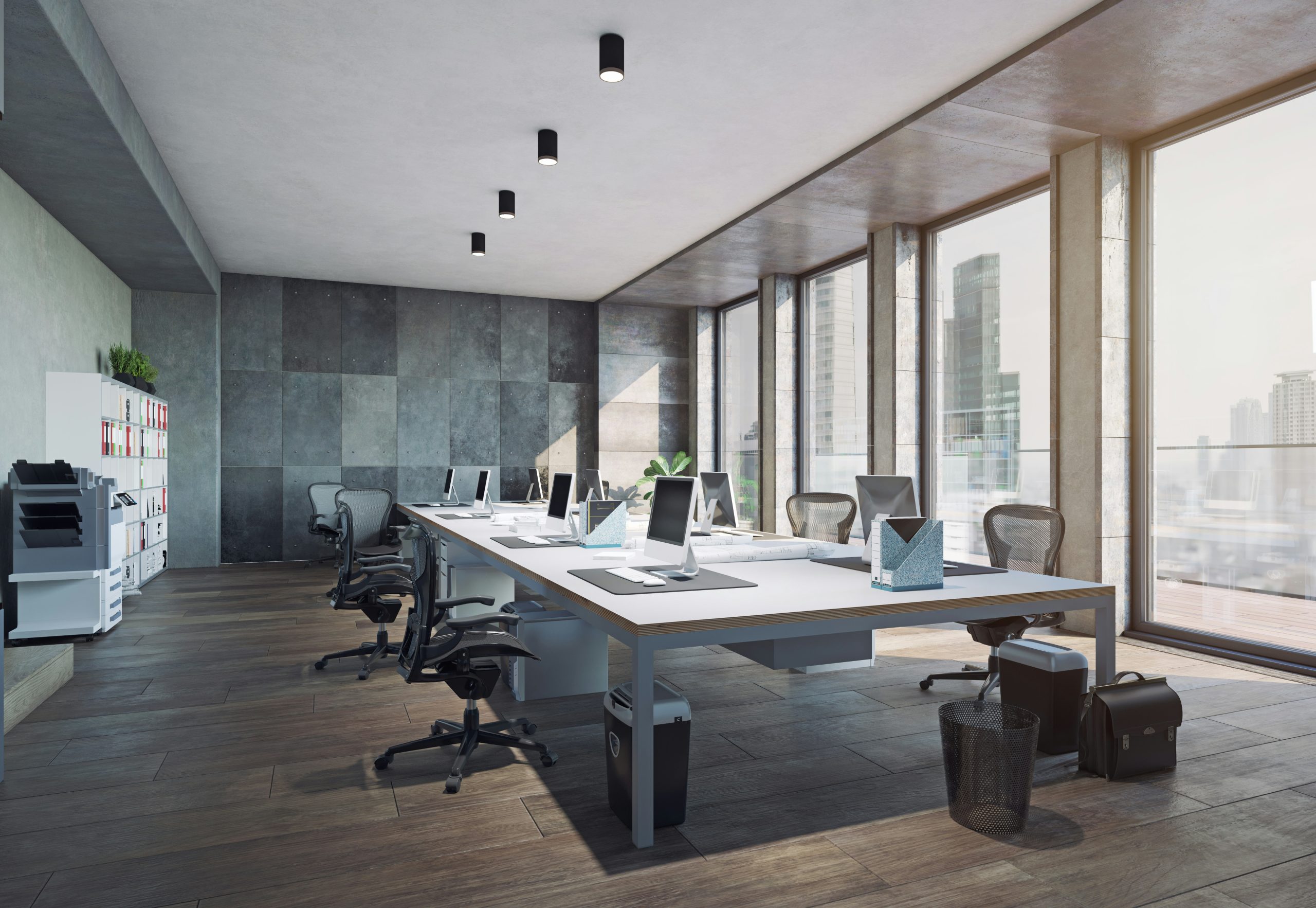 Empty office 