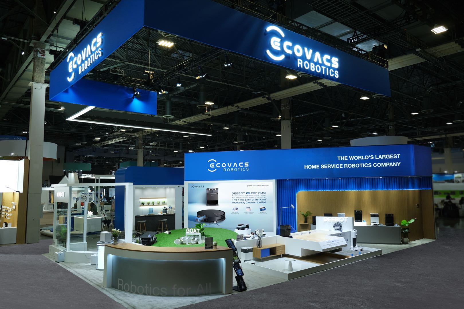CES 2025: Ecovacs Showcases Expanded Home Robotics Lineup