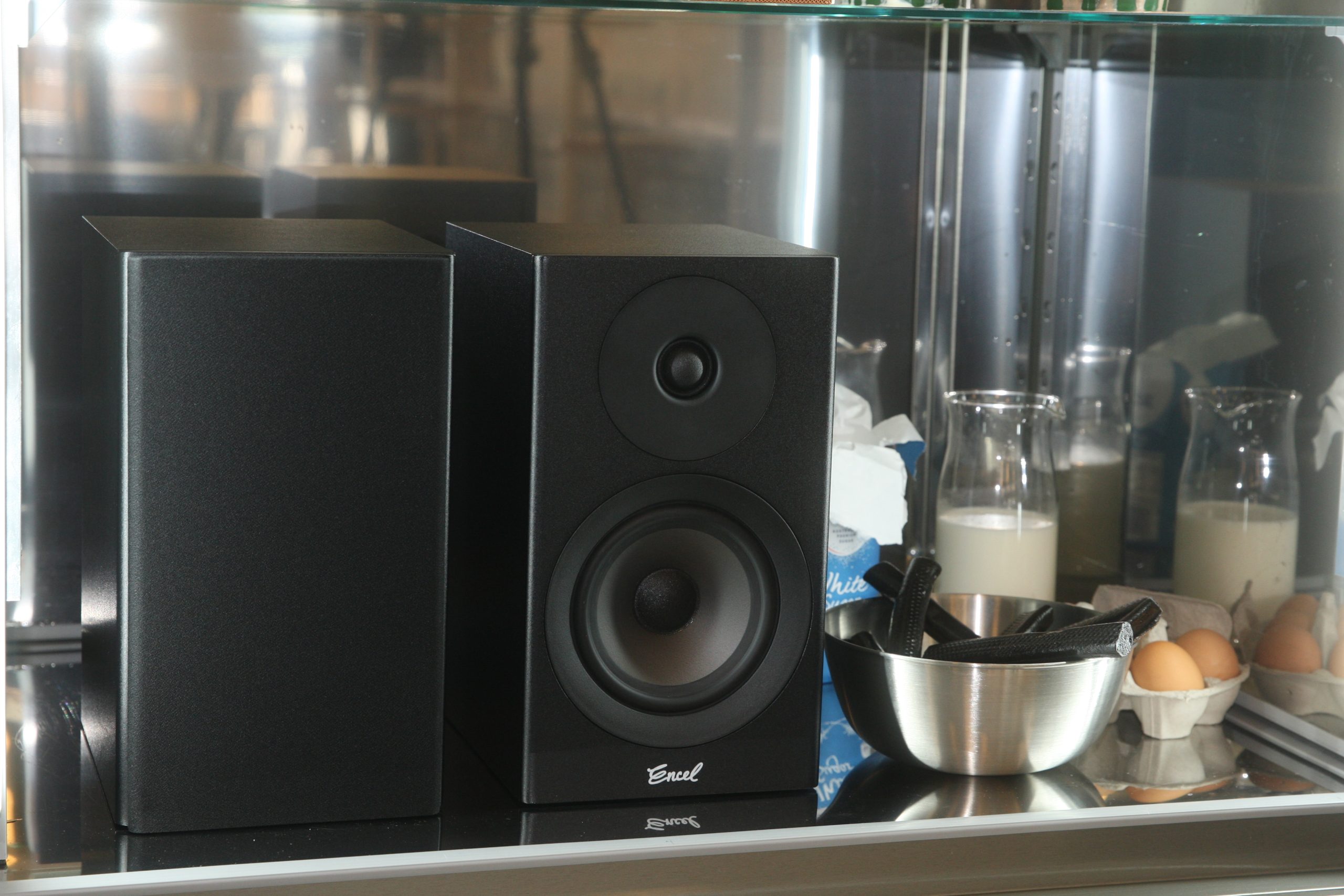 Encel Unveils Raw Gelati Bookshelf Speakers