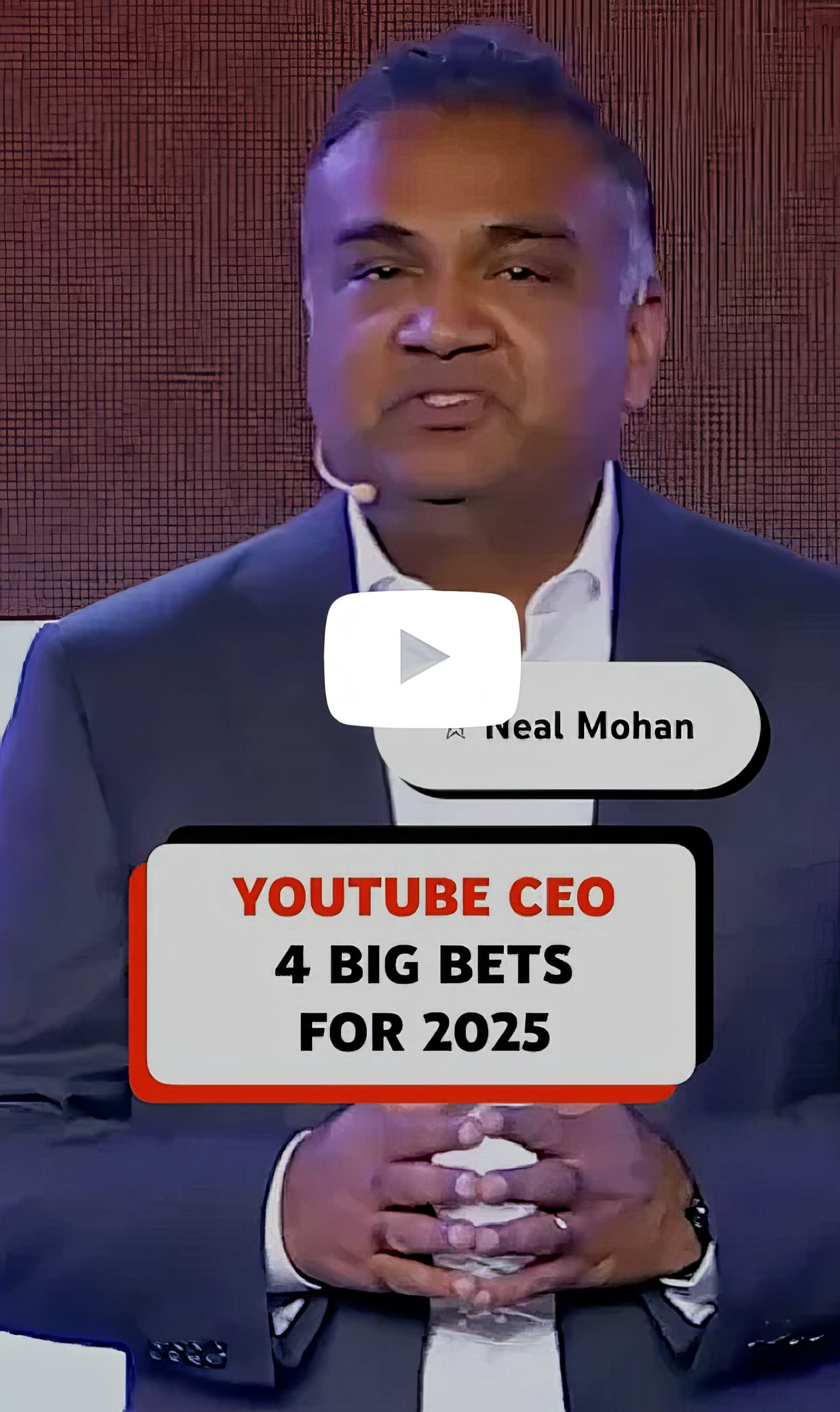 YouTube CEO Joe Mohan