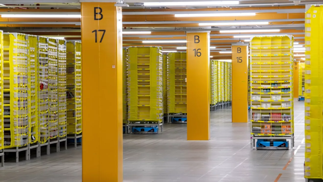 Amazon Ramps Up Deployment Of Robotics In Warehouses