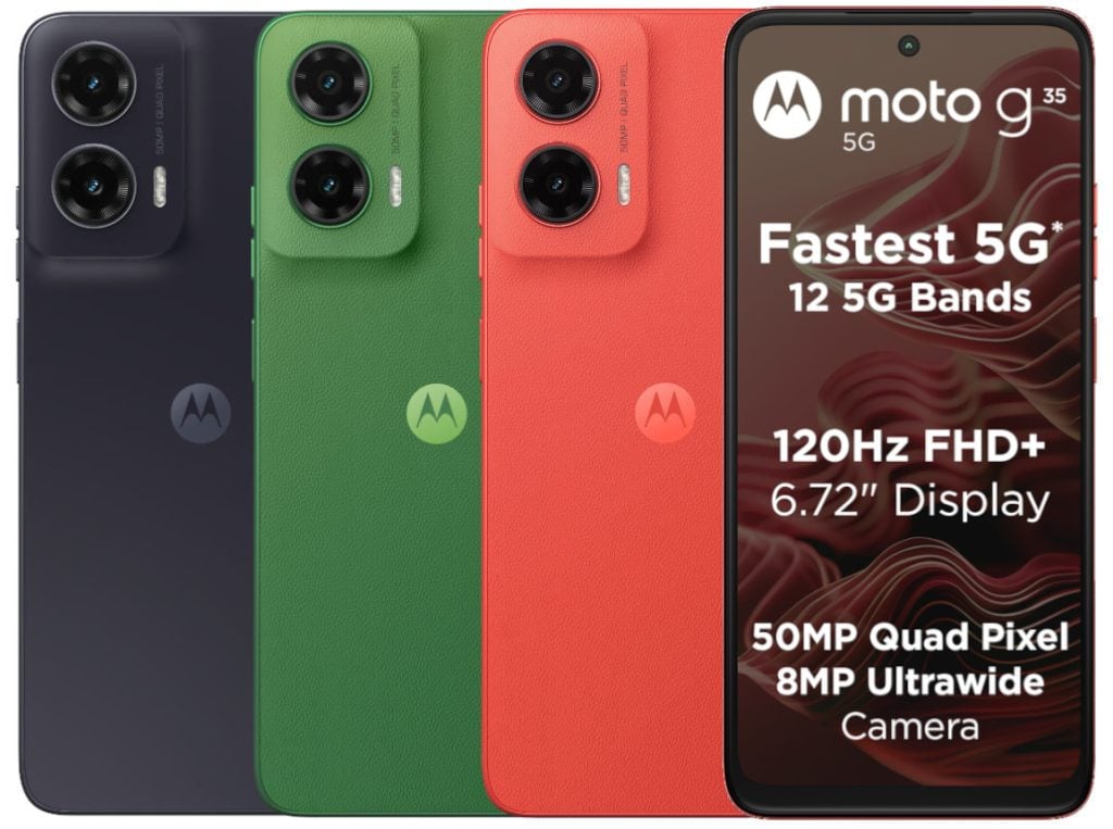 Moto G35 5G launched in India Motorola Launches moto g35 5G: Affordable Powerhouse with Premium Features