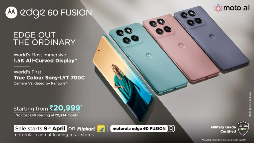%name Motorola Edge 60 Fusion Debuts with Quad Curved Display and Dimensity 7400