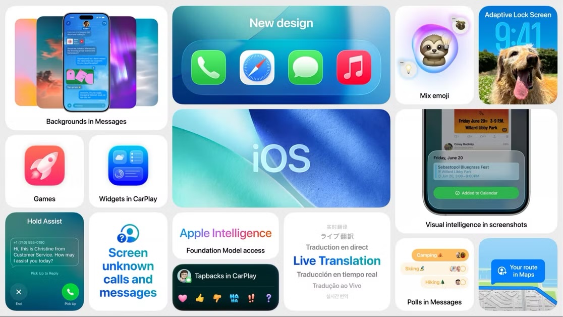 Apple’s iOS 26 Public Beta Set for July Release Following Major Design Overhaul Announcement