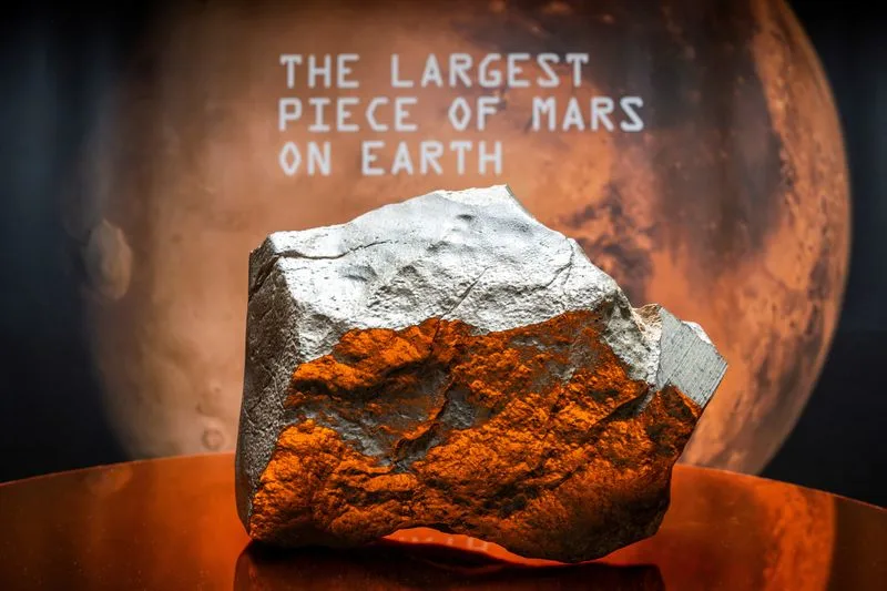 Record-Breaking $5.3 Million Paid for Rare Mars Meteorite at Sotheby’s Auction