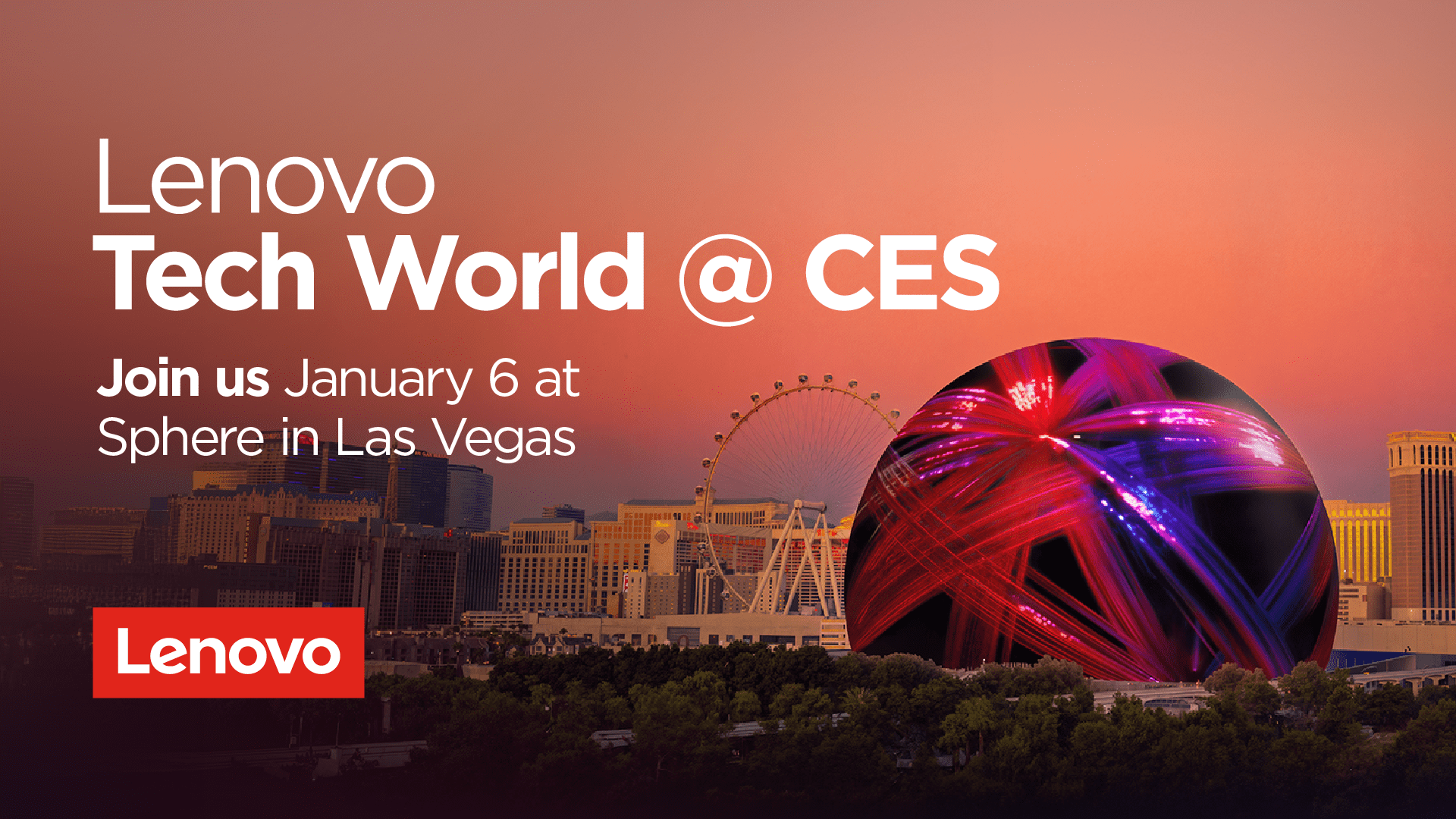 Lenovo to Host CES 2026 Keynote at Las Vegas Sphere