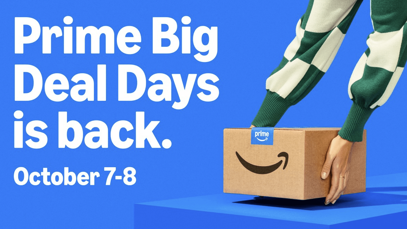 Amazon Announces Prime Big Deal Days Are On October 7–8