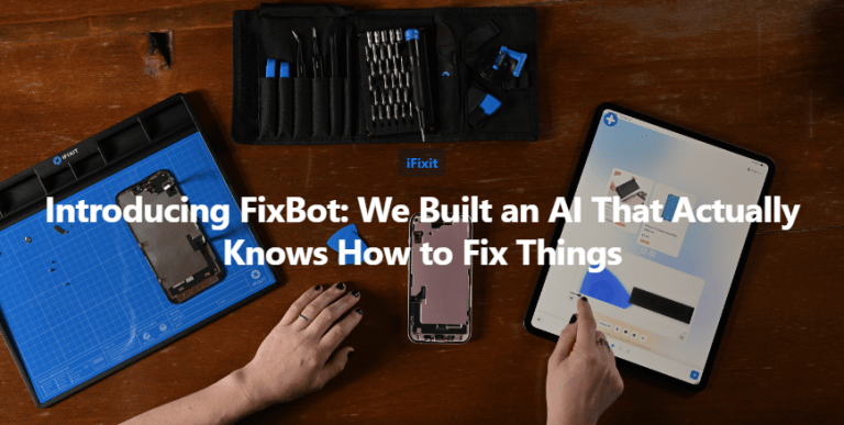 FixBot, iFixit's new AI tool