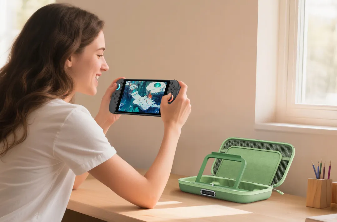 CES 2026: Belkin Updates Switch 2 Charging Case With Built-In Stand And Smarter Power Design