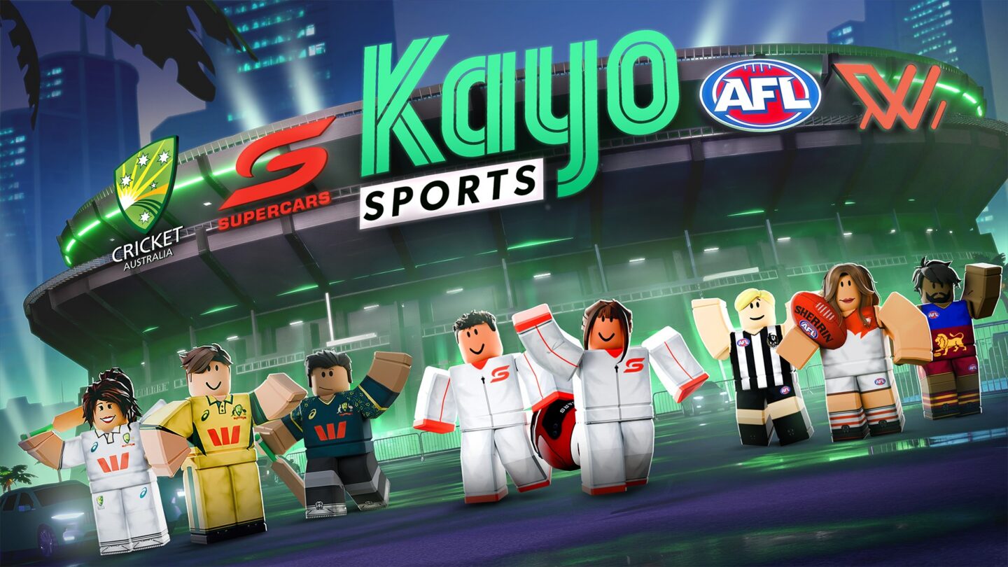 Foxtel Launches Kayo SPORTS Stadium On Roblox With AFL, Cricket And Supercars
