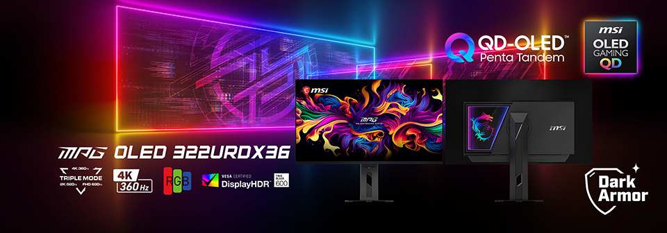 MSI Unveils Gaming Monitor That Switches Between Three Performance Modes