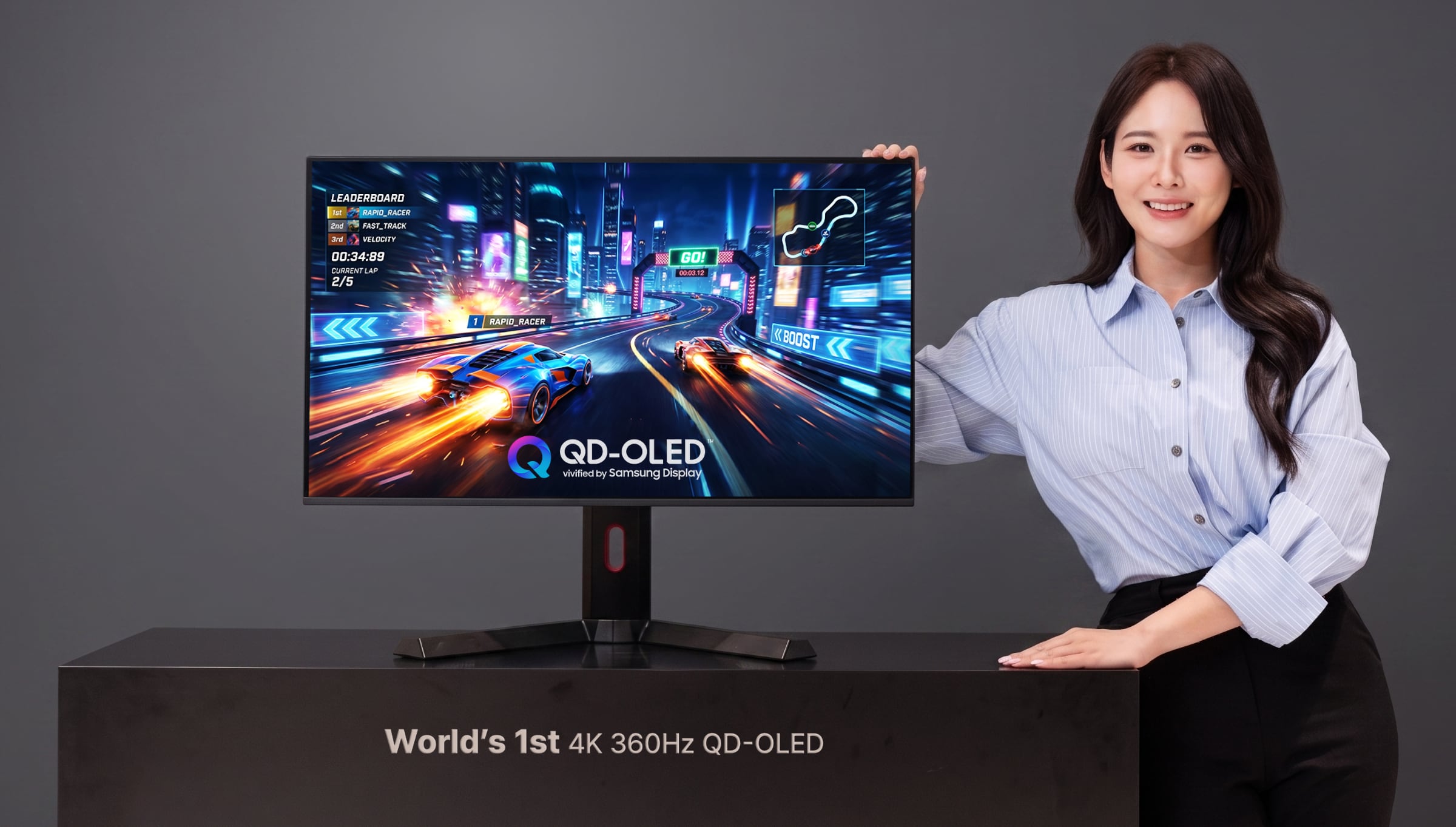 Samsung Display Unveils First QD-OLED Monitor Panel To Deliver 4K At 360Hz